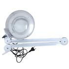 Lupa Articulada de Bancada Com Led Bivolt e Fixador Bancada
