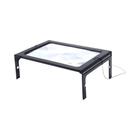 Lupa de Leitura LED 3x A4 com Mesa Dobrável - Ideal para Idosos