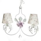 Lustre 2L Imperial Rosa Quarto Bebê Infantil Menina - Potinho de mel