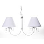 Lustre 2L Primavera Cristais Quarto Bebê Infantil - Potinho de mel