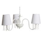 Lustre 3L Cristais Quarto Bebê Infantil Menina Menino - Potinho de mel