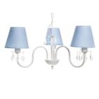 Lustre 3L Pingente Pião Quarto Bebê Infantil Menino - Potinho de Mel