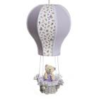 Lustre Balão Cintura Ursa Lilás Quarto Bebê Infantil Menina - Potinho de Mel