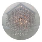 Lustre Cristal Acrílico Decoração Sala Iluminação Para Banheiro Decorar Quarto Design Morderno 19x21cm