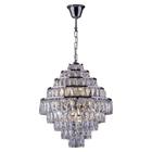 Lustre Cristal Legítimo K9 Luminária Florença Belle 45Cm - Startec