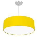 Lustre Cupula Pendente Dome 50x15cm Magnífico Amarelo