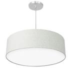 Lustre Cupula Pendente Dome 50x15cm Magnífico Rustico Escuro - MARRYLUZ