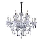 Lustre de cristal taschibra glam trnsparente 12xe14