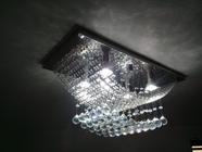 Lustre de cristal verdadeiro k9 60x30 cm