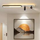 Lustre De Teto Luminária Plafon Com Spot Led 3 Em 1