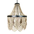 Lustre Decorativo Rattan Natural Pingentes Classico - LUXdécor