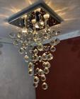 Lustre Em Cristais K9 Verdadeiros Moderno C04