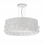 Lustre Infantil Pendente Borboletas Duplo - 50x16cm