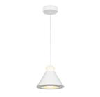 Lustre Luminária Pendente Led Cone 20cm Branco- Elgin