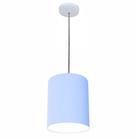 Lustre Luminária Pendente Vivare Free Lux PE-4103BR Cúpula em Tecido 15x20cm - LUSTRES VIVARE