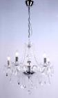 Lustre Maria Thereza Transparente 5 Braços Lc1411-5.000 - Arquitetizze