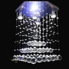 Lustre para sala, quarto, hall, cozinha de Cristal Base 30x30 - Lustres Brandao