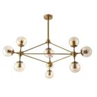 Lustre Pendente Atomo Bronze