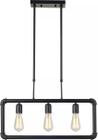 Lustre Pendente Avant Has 1 - Preto Fosco E27 Bivolt - Império das Variedades