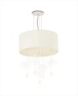 Lustre Pendente Bailarinas 2 30X15 Cor: Branco - Tom luz