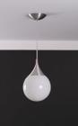 Lustre Pendente Bola Globo 20cm Vidro Fosco 358/1