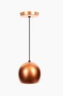 Lustre Pendente Bolinha Cobre Lustre para Sala Quarto Balcões Pendente Ball