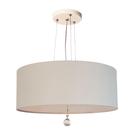 Lustre Pendente Com Cristal Cúpula Cinza 40x15 2E27 4933