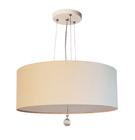 Lustre Pendente Com Cristal Cúpula Cru 50x15 3e27 - Tom Luz