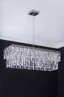 Lustre Pendente Cristal Egípcio 60cm Retangular 598/60