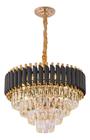 Lustre Pendente Cristal K9 Moderno 8x E14