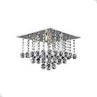 Lustre Pendente Cristal Quadrado 5XG9 - Ascar