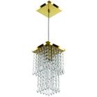 Lustre Pendente De Cristal Acrilico Spark Maravilhoso