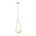 Lustre pendente gota globo 15 jabuticaba dourado fosco bf fl