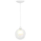 Lustre Pendente Harmony Bolinha Branco