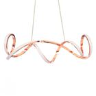 Lustre Pendente Led Moderno Rose Gold - Cinderella