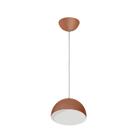 Lustre Pendente Luminária Sala Jantar Quarto 5521 1 Lâmpada Soquete E27 Cobre