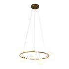 lustre pendente Mantra Dourado redondo moderno Bella OC011S - BELLA ILUMINAÇÃO