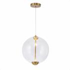 Lustre Pendente Moderno 7w 30cm Led Integrado 3000k Bivolt Cristal