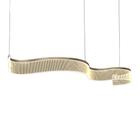 Lustre Pendente Nitrolux ACR-002D Dourado Led Bivolt