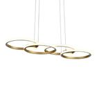 Lustre Pendente Nitrolux Lp-020A Dourado Led Bivolt