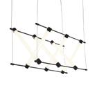 Lustre Pendente Nordecor Juli 2731 Preto Led Bivolt - MBLED/NORDECOR