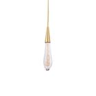 Lustre Pendente Nordecor Leah 2409 Dourado LED Bivolt