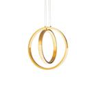 Lustre Pendente Nordecor Lian On 2199 Dourado Led Bivolt - MBLED/Nordecor