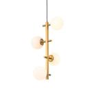 Lustre Pendente Nordecor Romai Desa 2274 Dourado G9 Bivolt - MBLED/NORDECOR