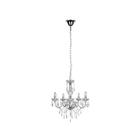 Lustre Pendente para 5 Lâmpadas Lucerna Polly Transparente 6745500020 - G-Light