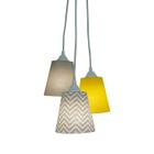 Lustre Pendente Quarto de Bebê Chevron - Crie Casa