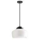 Lustre Pendente Retro Globo Vidro Bala Leitosa 10X24