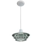 Lustre Pendente Round 3 Vidros Redondos Filet Sala Quarto - CM GLASS - CLEIDE O. M. LOUREIRO - EPP