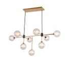 Lustre Pendente Startec Manhattan Dourado Bivolt G9