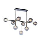 Lustre Pendente Startec Manhattan Moderno Globo 9XG9 Preto Bivolt